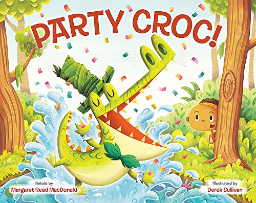cover image Party Croc! A Folktale from Zimbabwe