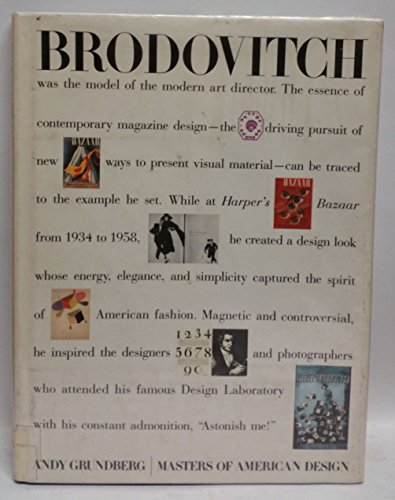 cover image Brodovitch