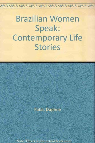 cover image Brazilian Women Speak: Contemporary Life Stories