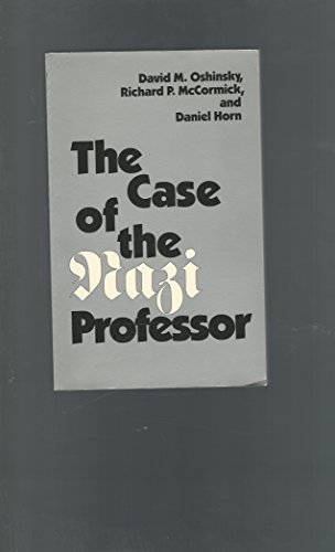 cover image Case of the Nazi Professor