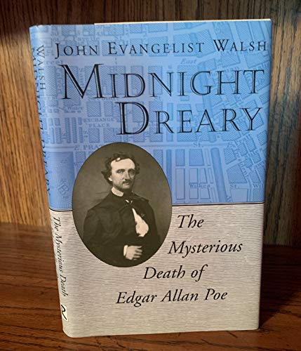cover image Midnight Dreary: The Mysterious Death of Edgar Allan Poe