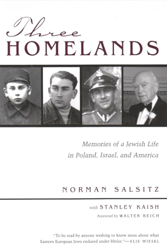 cover image THREE HOMELANDS: Memories of a Jewish Life in Poland, Israel, and America