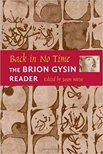 cover image BACK IN NO TIME: The Brion Gysin Reader