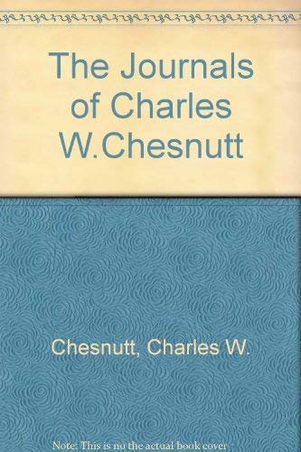 cover image Jrnls of Charles Chesnutt-C