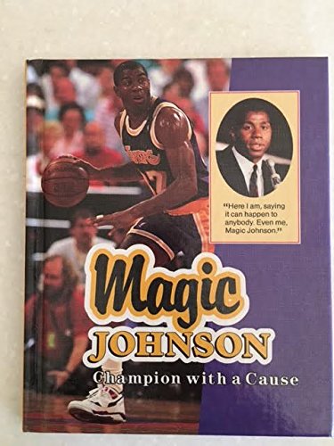 cover image Magic Johnson: Champion with a Cause