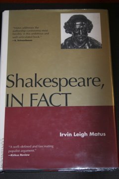 cover image Shakespeare, in Fact