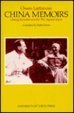 cover image China Memoirs: Chiang Kai-Shek and the War Against Japan