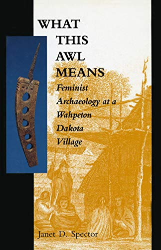 cover image What This Awl Means: Feminist Archaeology at a Wahpeton Dakota Village