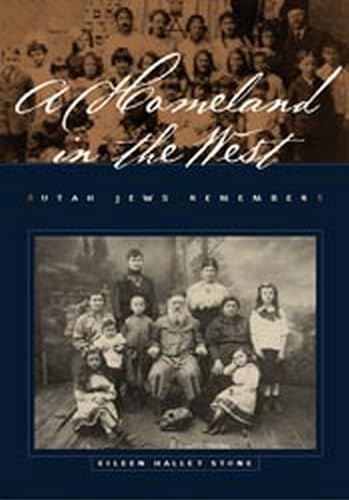 cover image A Homeland in the West: Utah Jews Remember