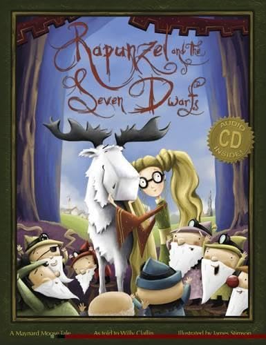 cover image Rapunzel and the Seven Dwarfs: A Maynard Moose Tale