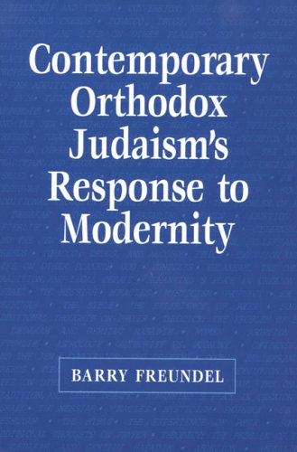 cover image CONTEMPORARY ORTHODOX JUDAISM'S RESPONSE TO MODERNITY
