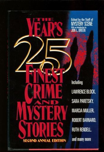 cover image Year's 25 Finest Crime and Mystery Stories