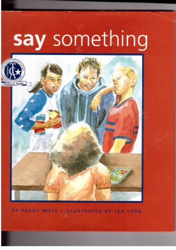cover image SAY SOMETHING
