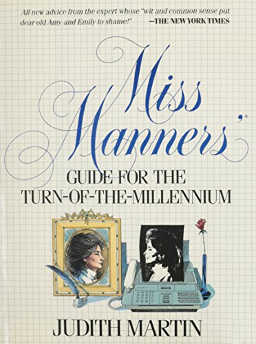 cover image Miss Manners' Guide for the Turn-Of-The-Millennium