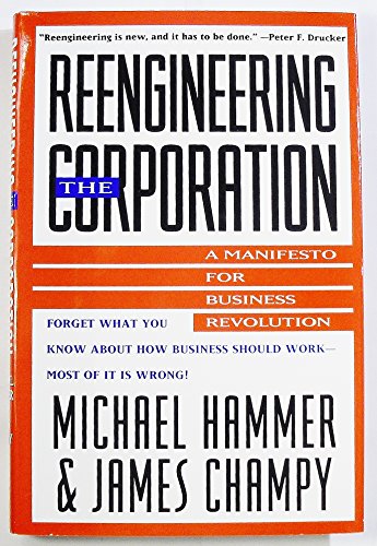 cover image Reengineering the Corporation: A Manifesto for Business Revolution