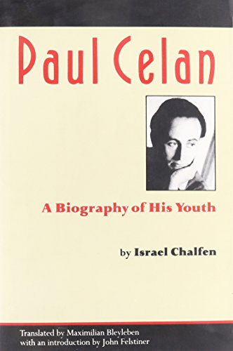 cover image Paul Celan: A Biography of His Youth