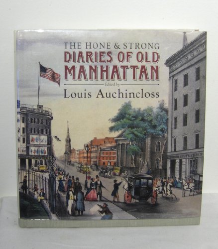 cover image Hone and Strong Diaries of Old Manhattan
