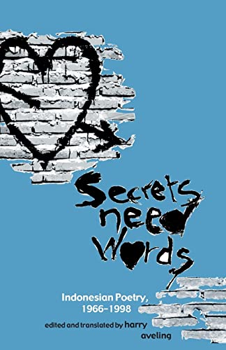 cover image Secrets Need Words: Indonesian Poetry, 1966-1998