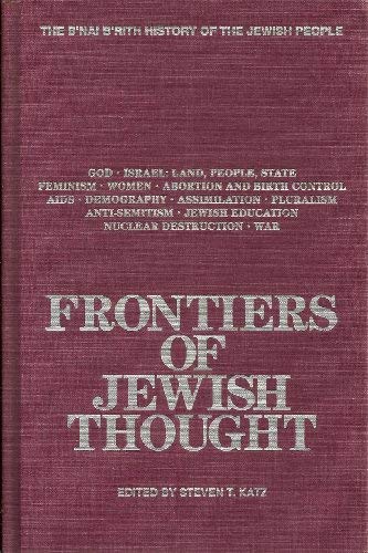 cover image Frontiers of Jewish Thought: B'Nai B'Rith History of the Jewish People