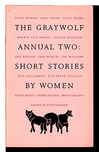 cover image The Graywolf Annual Two: Short Stories by Women