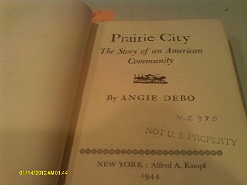 cover image Prairie City: The Story of an American Community