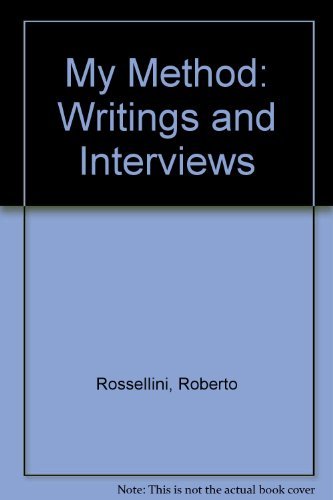cover image My Method: Writings and Interviews