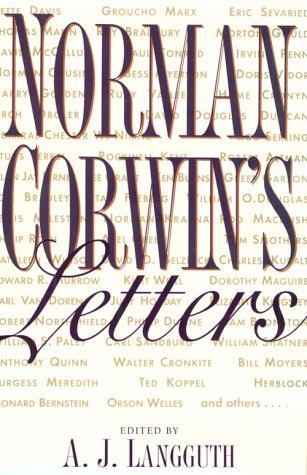 cover image Norman Corwin's Letters