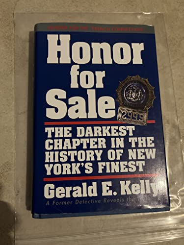 cover image Honor for Sale: The Darkest Chapter in the History of New York's Finest