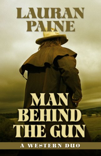 cover image Man Behind the Gun: 
A Western Duo