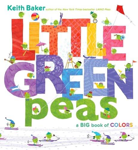 cover image Little Green Peas: A Big Book of Colors