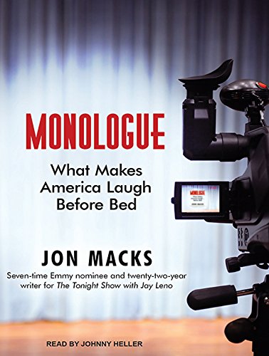 cover image Monologue: What Makes America Laugh Before Bed