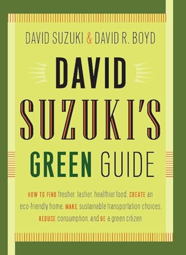 cover image David Suzuki's Green Guide