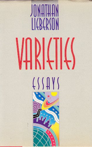 cover image Varieties: Essays