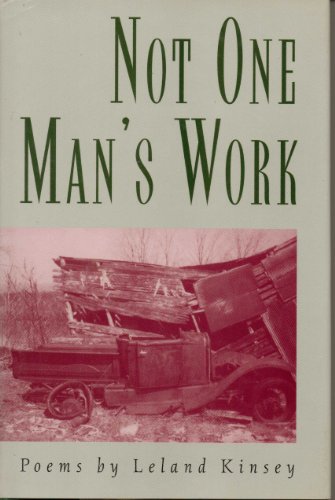 cover image Not One Man's Work