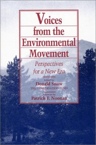cover image Voices from the Environmental Movement: Perspectives for a New Era