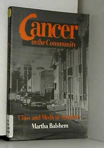 cover image Cancer in the Community: Class and Medical Authority