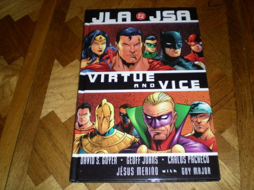 cover image JLA/JSA: Virtue and Vice