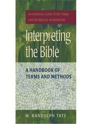 cover image INTERPRETING THE BIBLE: A Handbook of Terms and Methods