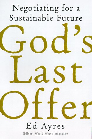 cover image God's Last Offer: Negotiating for a Sustainable Future