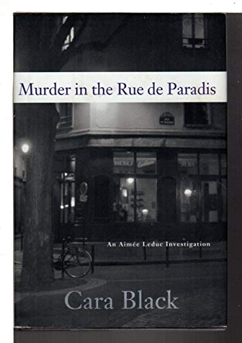cover image Murder in the Rue de Paradis