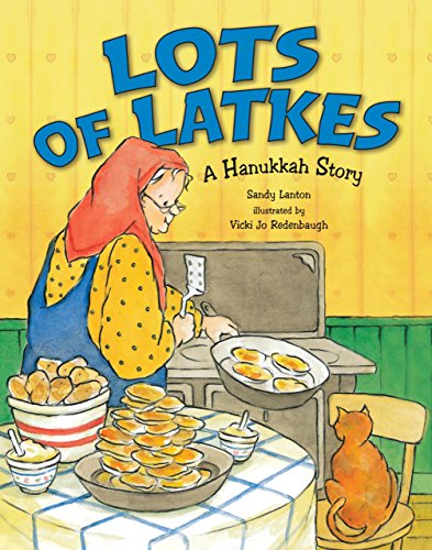 cover image LOTS OF LATKES: A Hanukkah Story