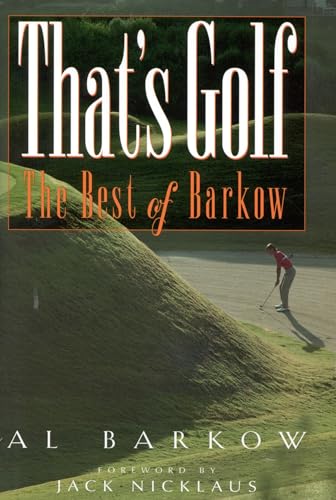 cover image THAT'S GOLF: The Best of Barkow
