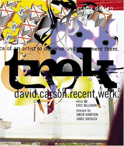 cover image Trek: David Carson, Recent Werk
