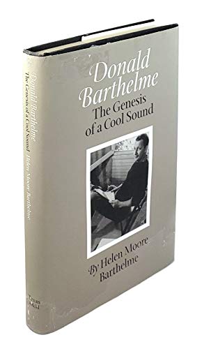 cover image DONALD BARTHELME: The Genesis of a Cool Sound