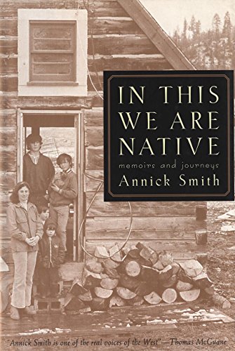 cover image IN THIS WE ARE NATIVE: Memoirs and Journeys
