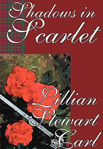 cover image SHADOWS IN SCARLET: A Haunting Novel of Romantic Mystery