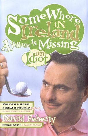 cover image SOMEWHERE IN IRELAND A VILLAGE IS MISSING AN IDIOT