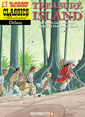 cover image Classics Illustrated Deluxe: Treasure Island