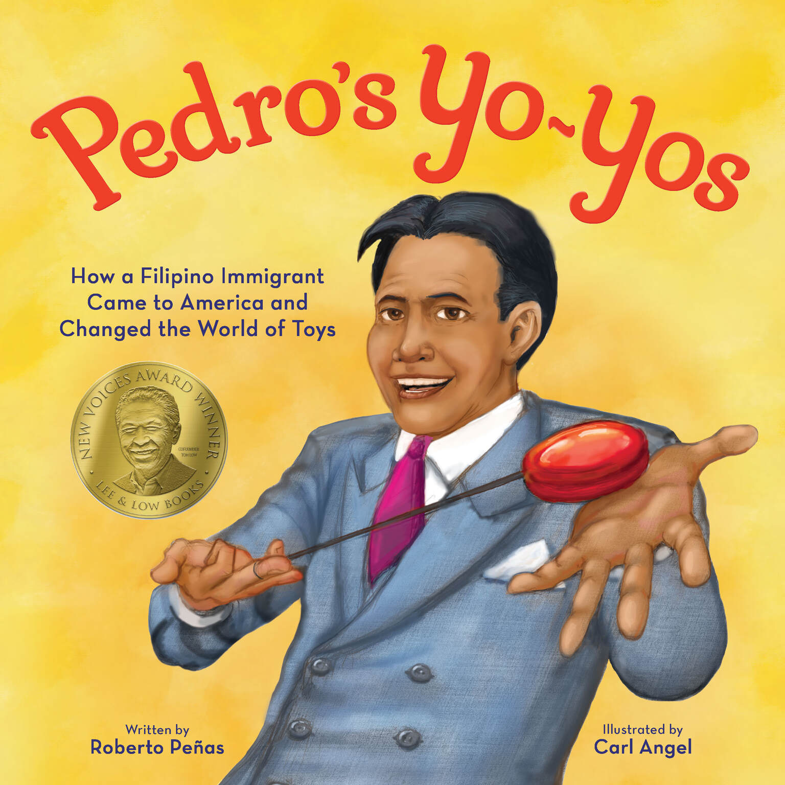 cover image Pedro’s Yo-Yos: How a Filipino Immigrant Came to America and Changed the World of Toys