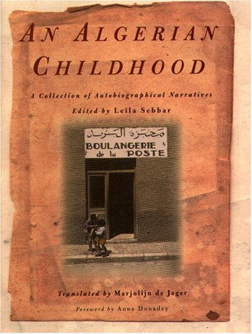 cover image AN ALGERIAN CHILDHOOD